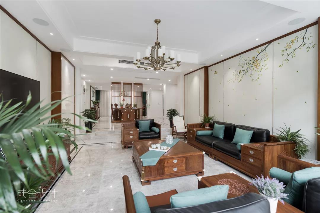 客廳-常州別墅中式裝修 客廳-常州別墅中式裝修