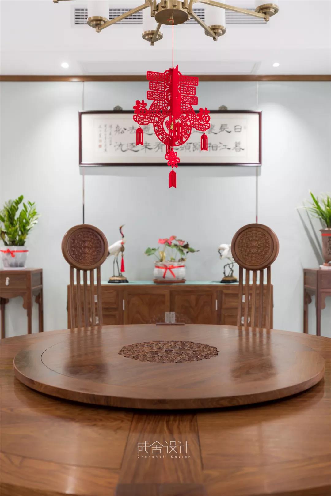 餐廳-常州別墅中式裝修 餐廳-常州別墅中式裝修