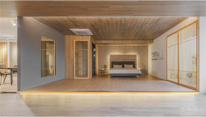 地板內(nèi)銷展廳-常州裝修公司 地板內(nèi)銷展廳-常州裝修公司