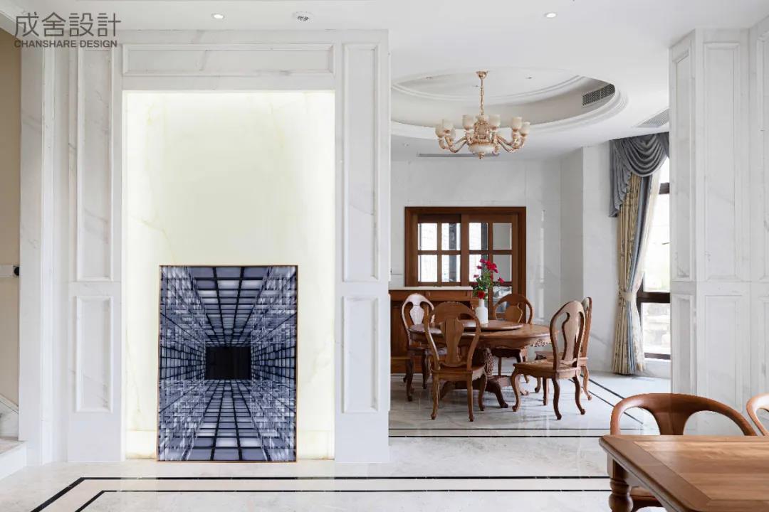 餐廳-常州別墅簡(jiǎn)歐裝修 餐廳-常州別墅簡(jiǎn)歐裝修