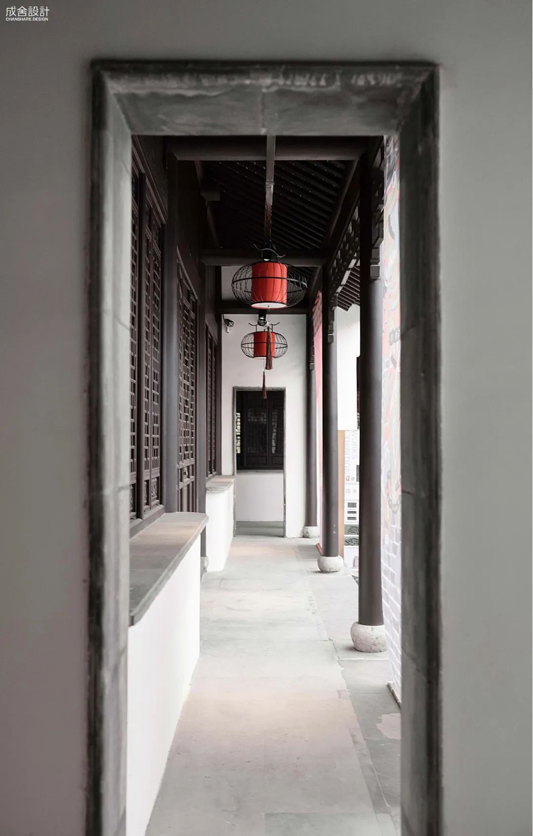 書院一隅-常州別墅中式裝修 書院一隅-常州別墅中式裝修