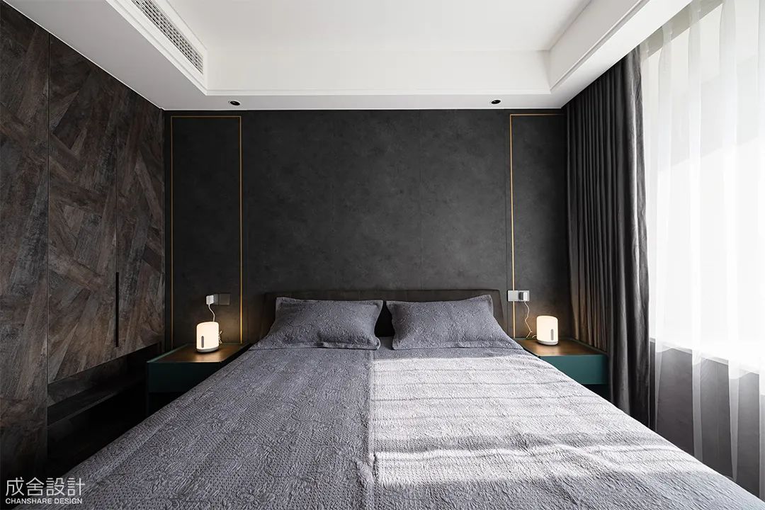 主臥-上海工裝家裝公司 主臥-上海工裝家裝公司