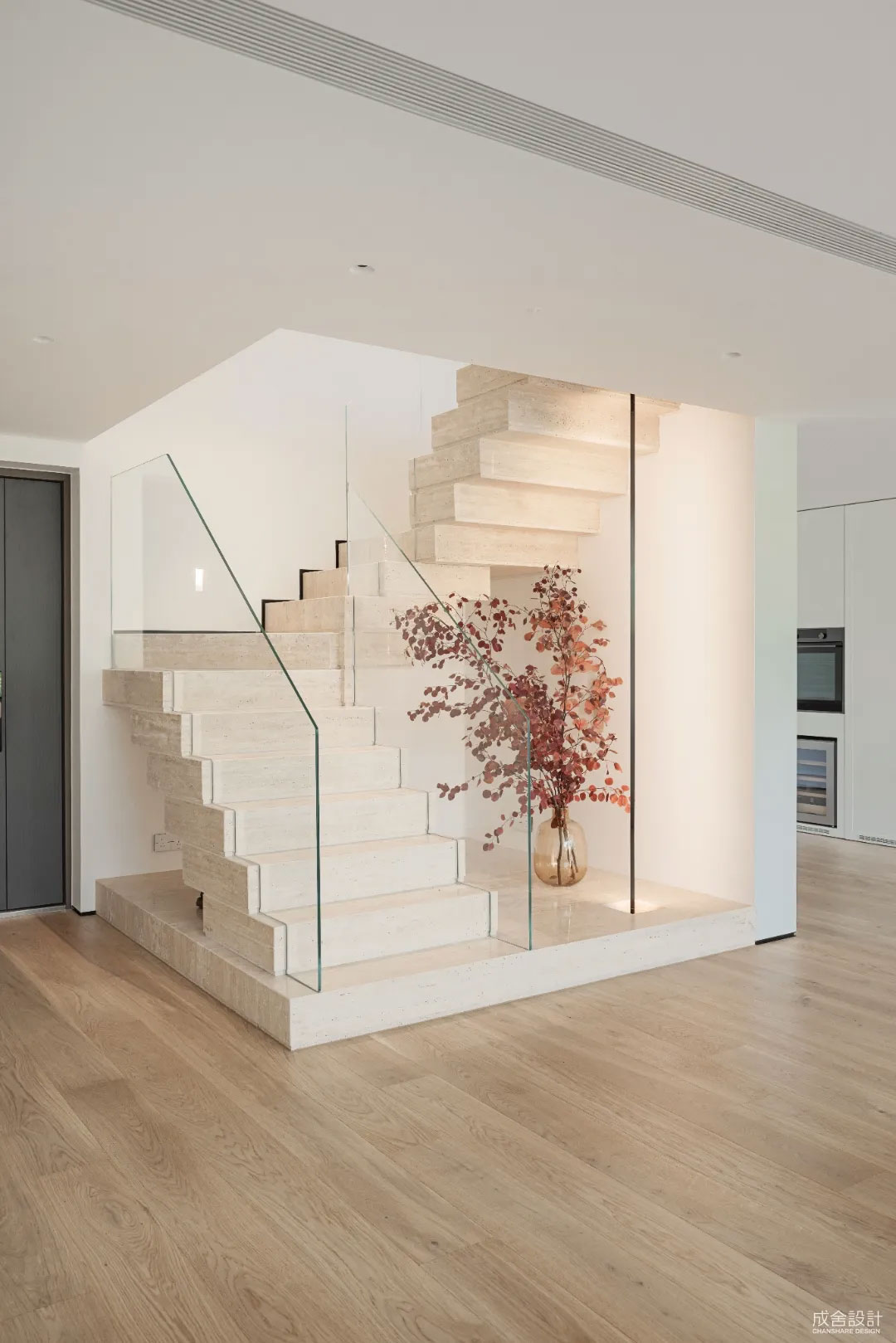 樓梯間-常州別墅中式裝修 樓梯間-常州別墅中式裝修